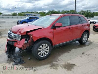 2010 Ford EDGE SEL, red — VIN 2FMDK3JC2ABB02532, Copart