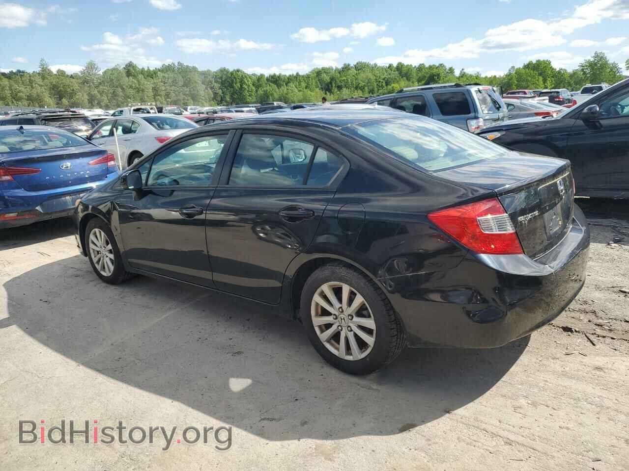 2012 HONDA CIVIC - VIN: 2HGFB2F80CH316772 - Фото 2