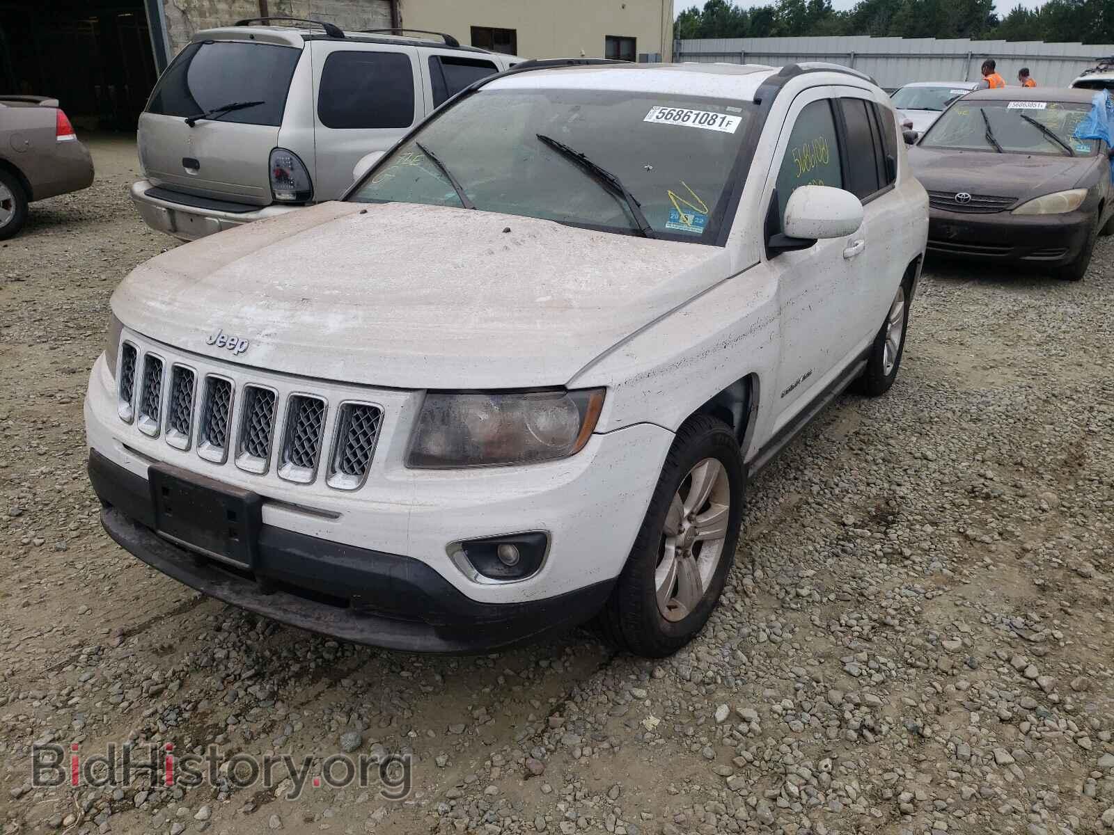 2015 JEEP COMPASS - VIN: 1C4NJDEBXFD340438 - Фото 2