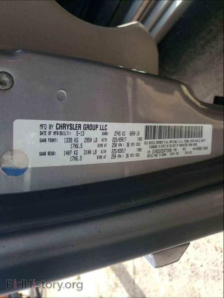 2013 DODGE GRAND CARA - VIN: 2C4RDGDG5DR772890 - Фото 10