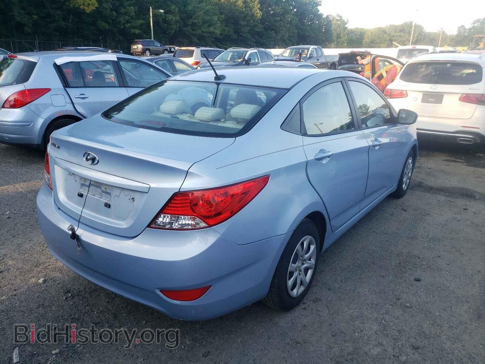 2012 HYUNDAI ACCENT - VIN: KMHCT4AE3CU068906 - Фото 4
