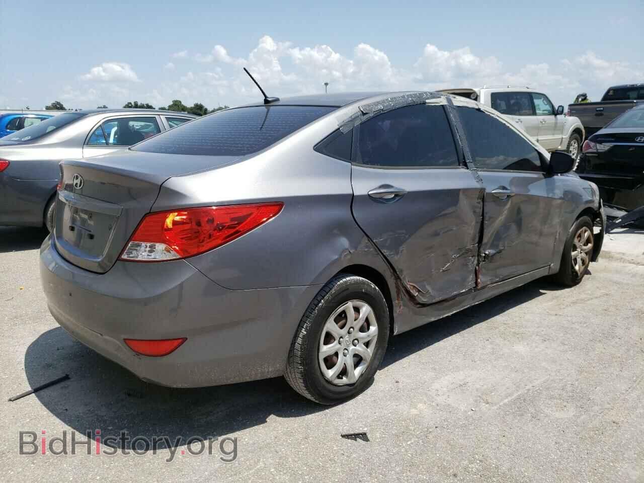 2014 HYUNDAI ACCENT - VIN: KMHCT4AE0EU753223 - Фото 3