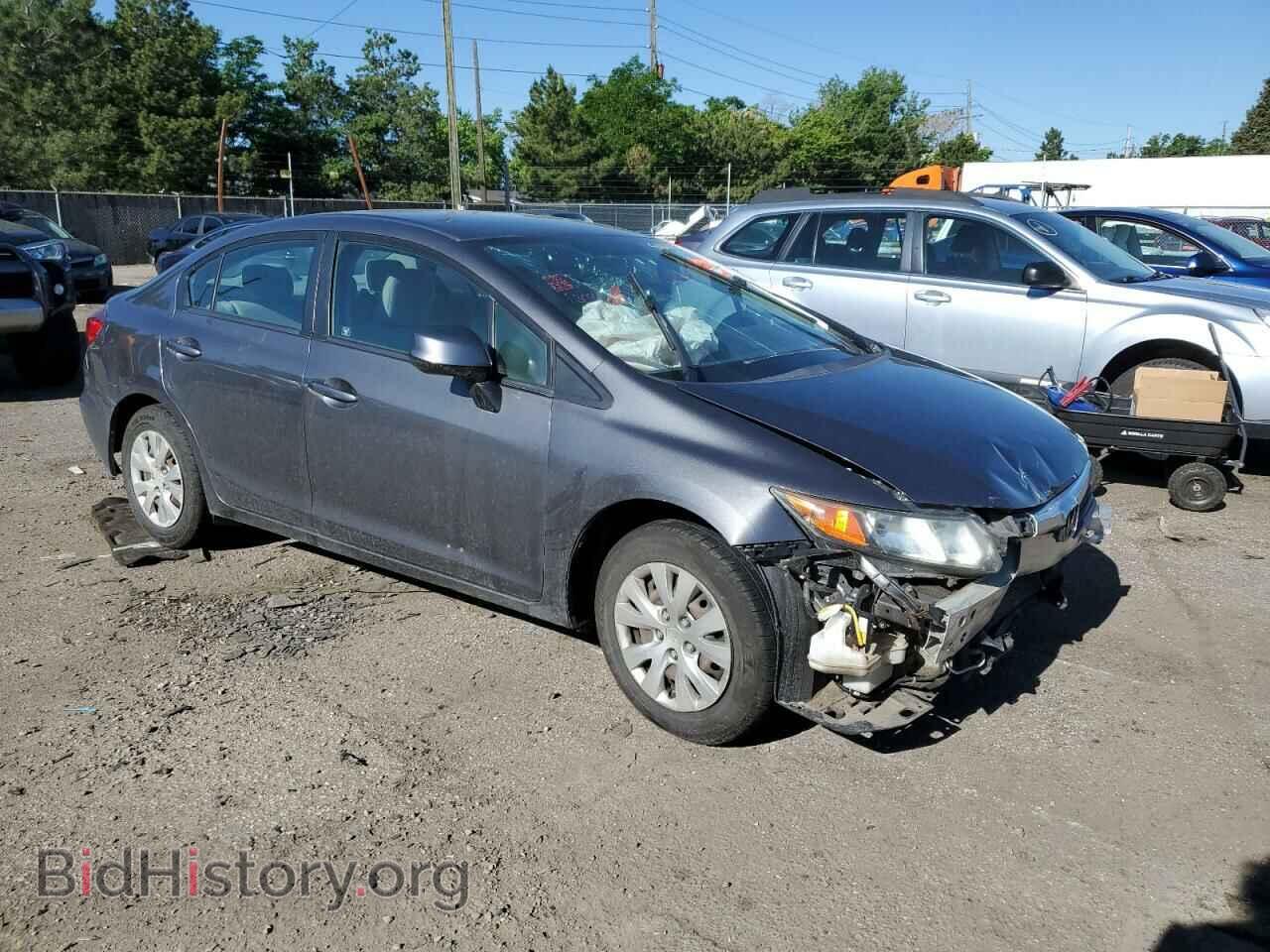 2012 HONDA CIVIC - VIN: 19XFB2F55CE016256 - Фото 4