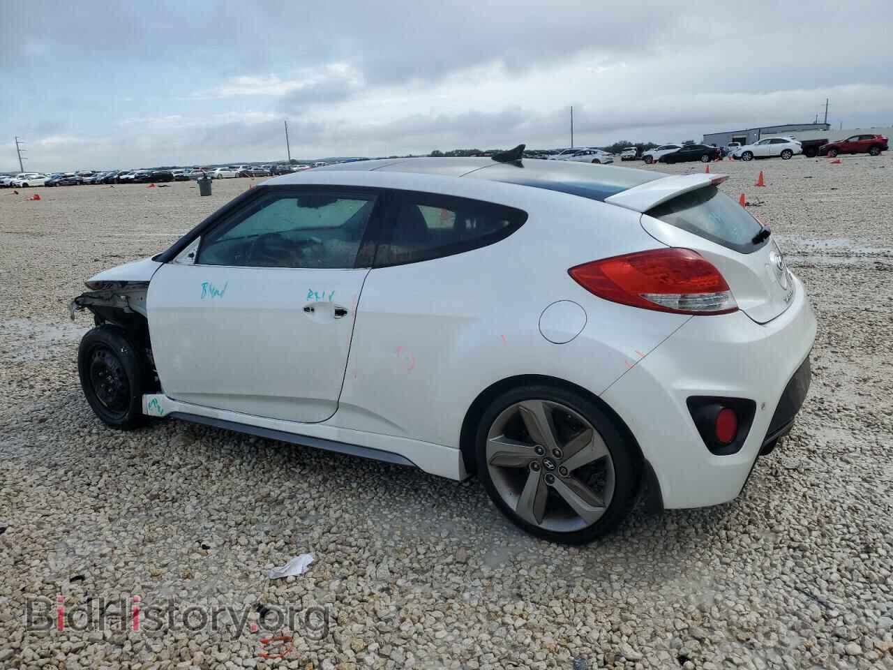 2014 HYUNDAI VELOSTER - VIN: KMHTC6AE5EU195171 - Фото 2