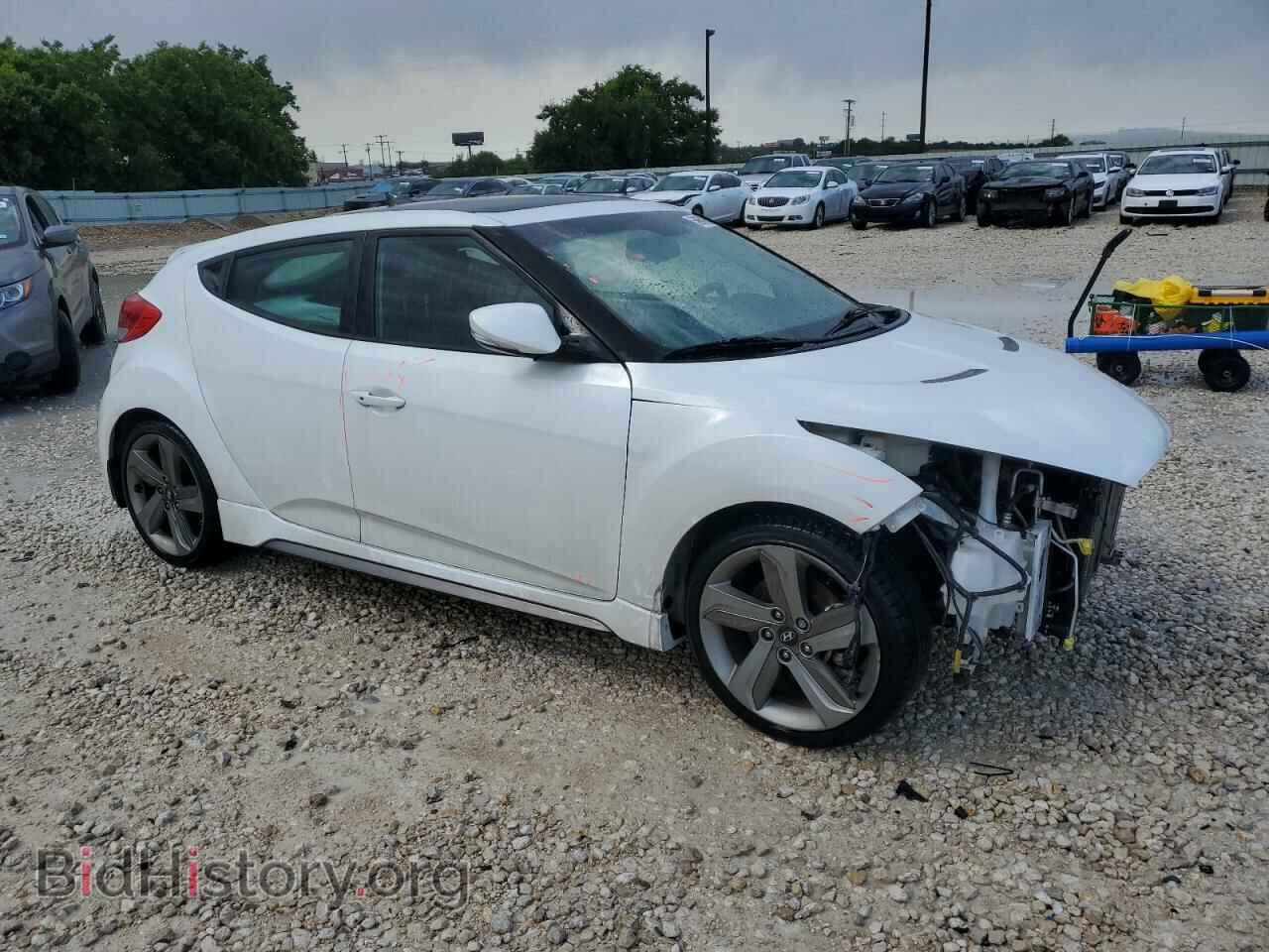 2014 HYUNDAI VELOSTER - VIN: KMHTC6AE5EU195171 - Фото 4