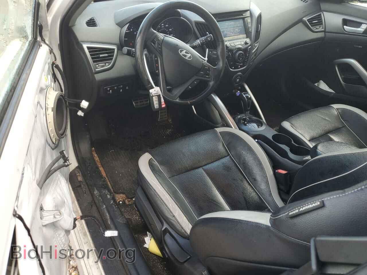 2014 HYUNDAI VELOSTER - VIN: KMHTC6AE5EU195171 - Фото 8