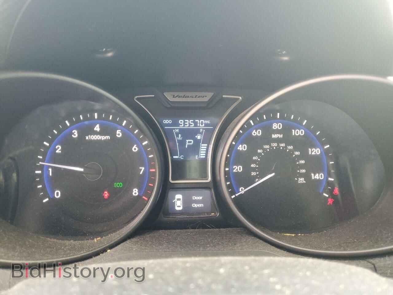 2014 HYUNDAI VELOSTER - VIN: KMHTC6AE5EU195171 - Фото 9