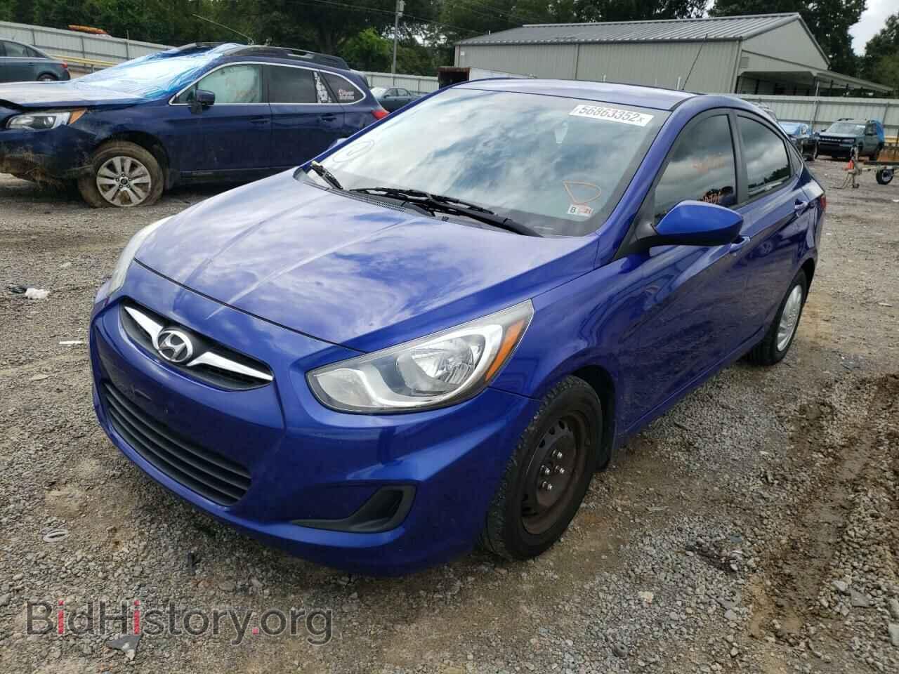 2014 HYUNDAI ACCENT - VIN: KMHCT4AE2EU737458 - Фото 2
