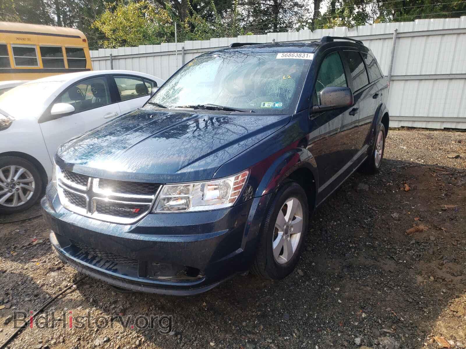 2014 DODGE JOURNEY - VIN: 3C4PDCAB2ET213935 - Фото 2