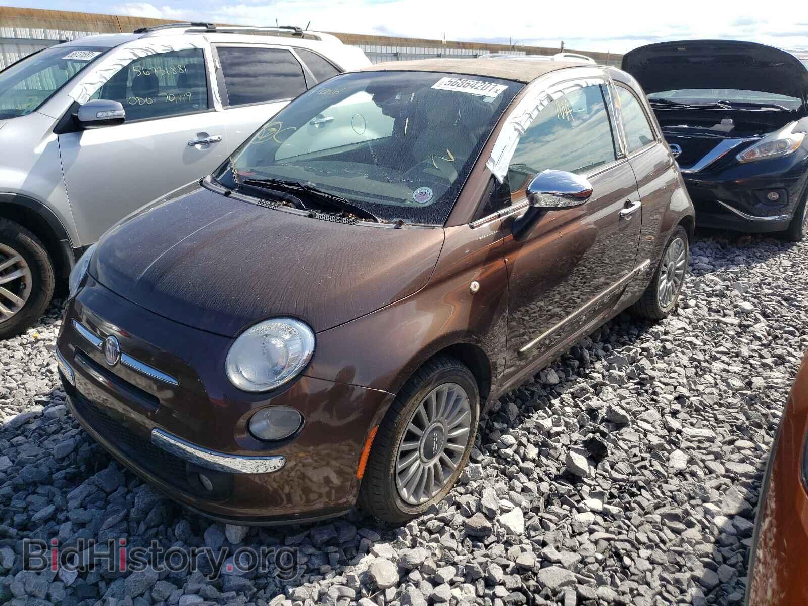 2012 FIAT 500 - VIN: 3C3CFFER8CT365883 - Фото 2