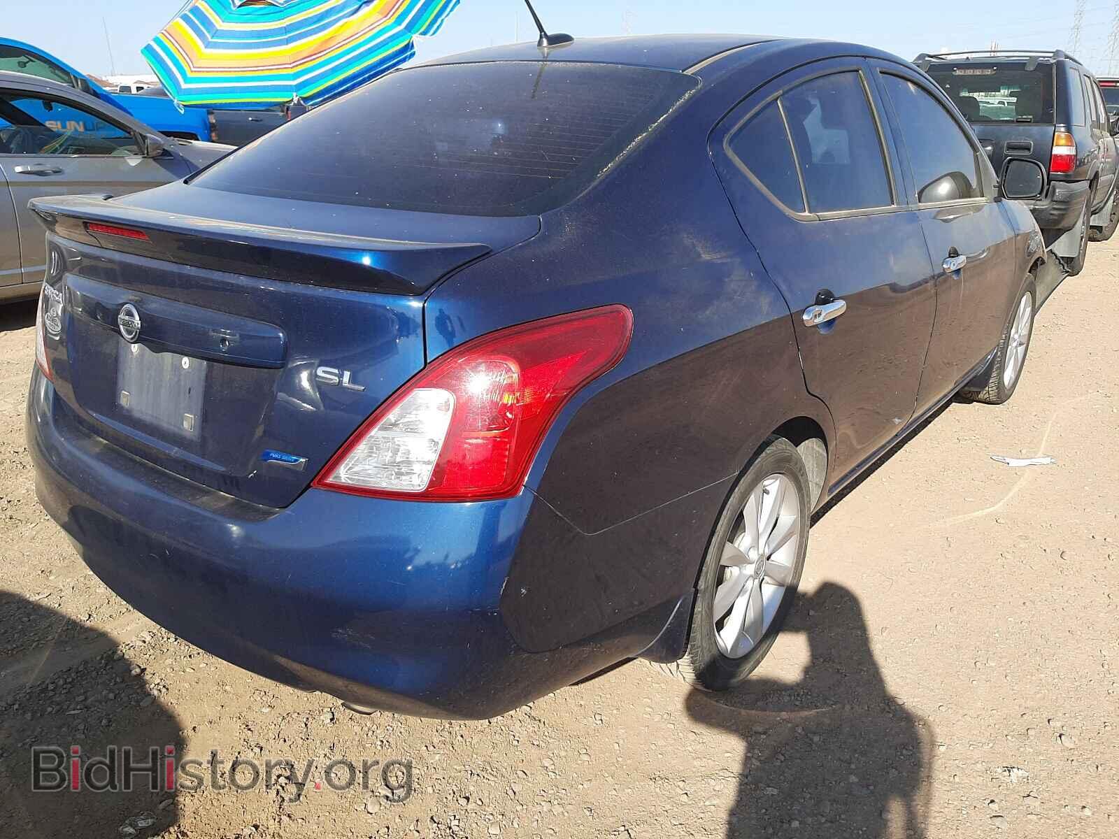 2014 NISSAN VERSA - VIN: 3N1CN7AP2EL802467 - Фото 4