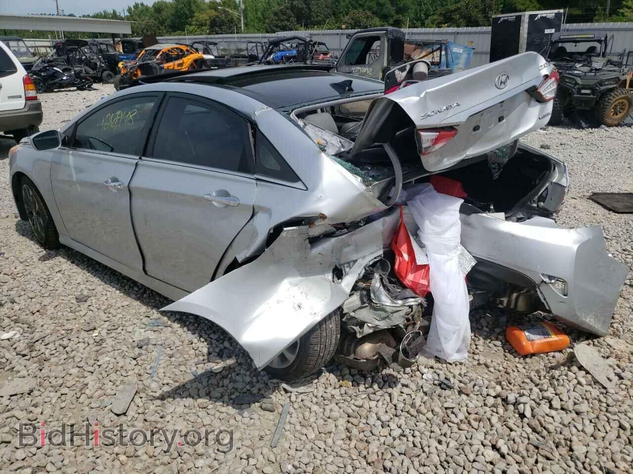 2014 HYUNDAI SONATA - VIN: 5NPEC4ABXEH825221 - Фото 3