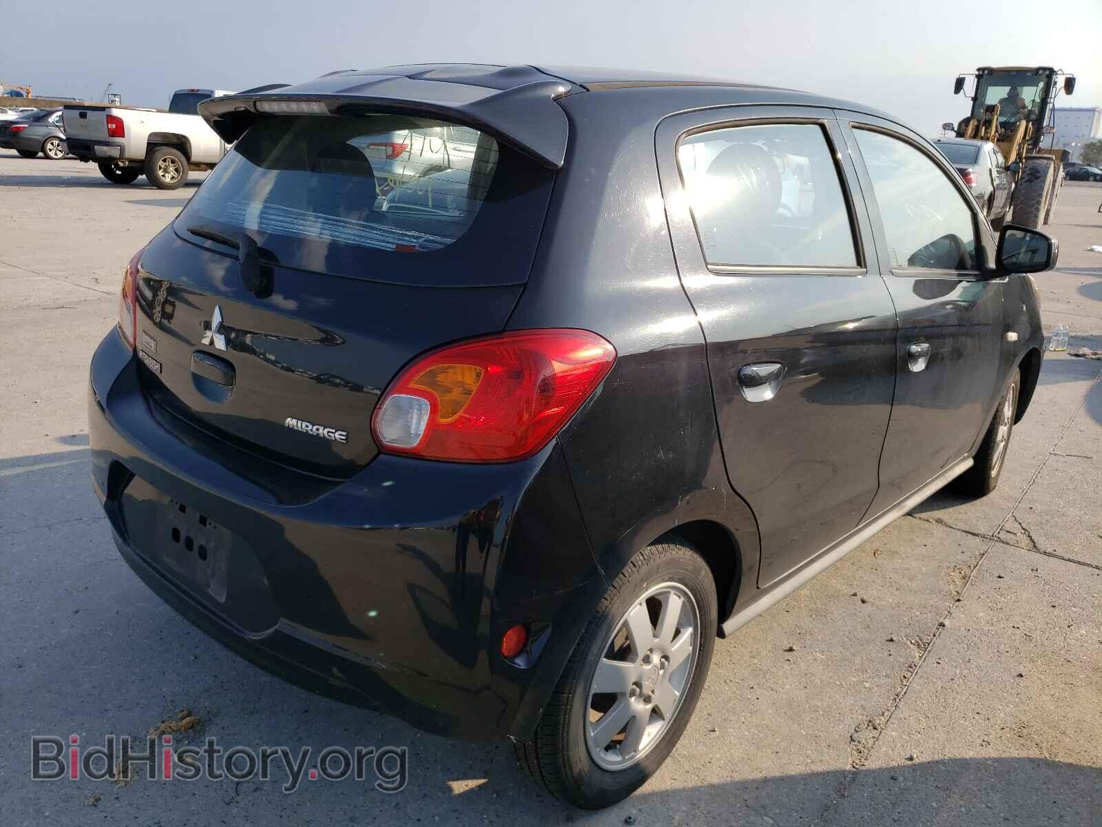 2014 MITSUBISHI MIRAGE - VIN: ML32A3HJ3EH009517 - Фото 4
