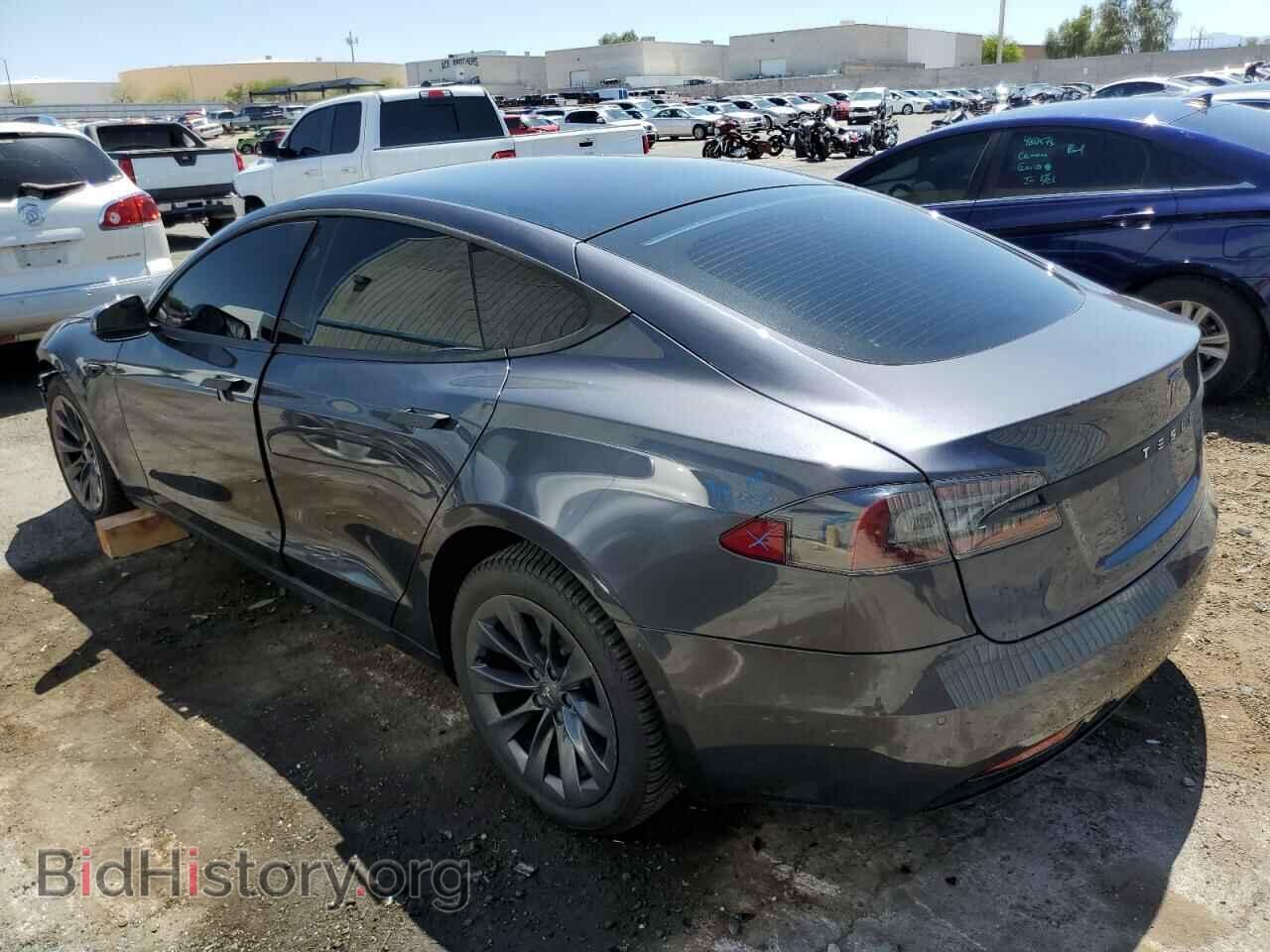 2020 TESLA MODEL S - VIN: 5YJSA1E23LF415423 - Фото 2