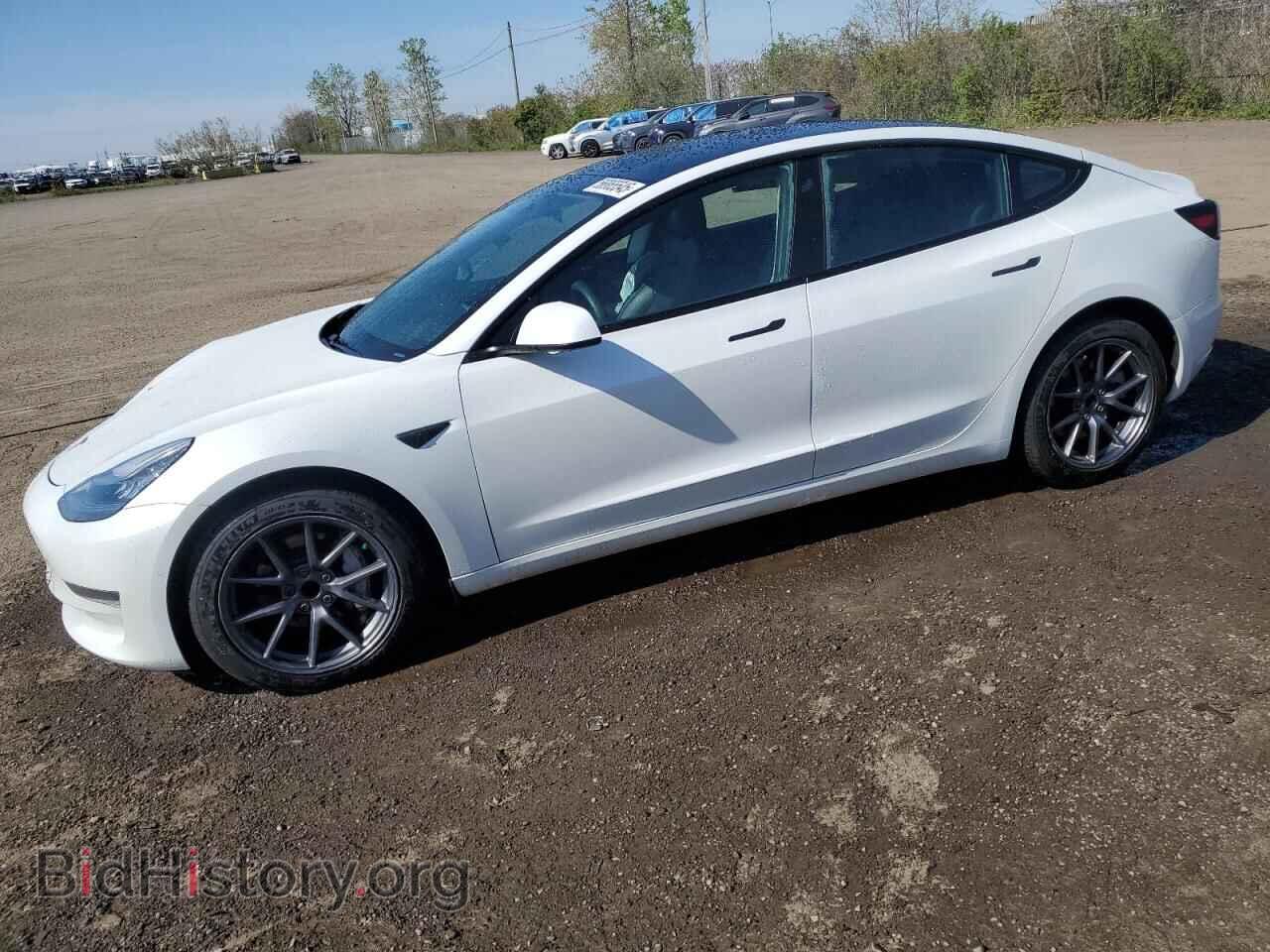 Photo 5YJ3E1EA0MF848733 - TESLA MODEL 3 2021