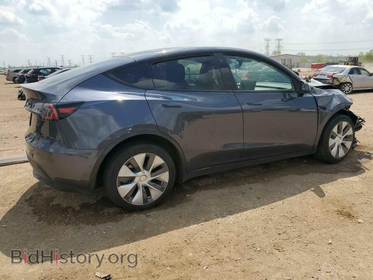 2022 TESLA MODEL Y - VIN: 7SAYGDEE5NA007772 - Фото 3