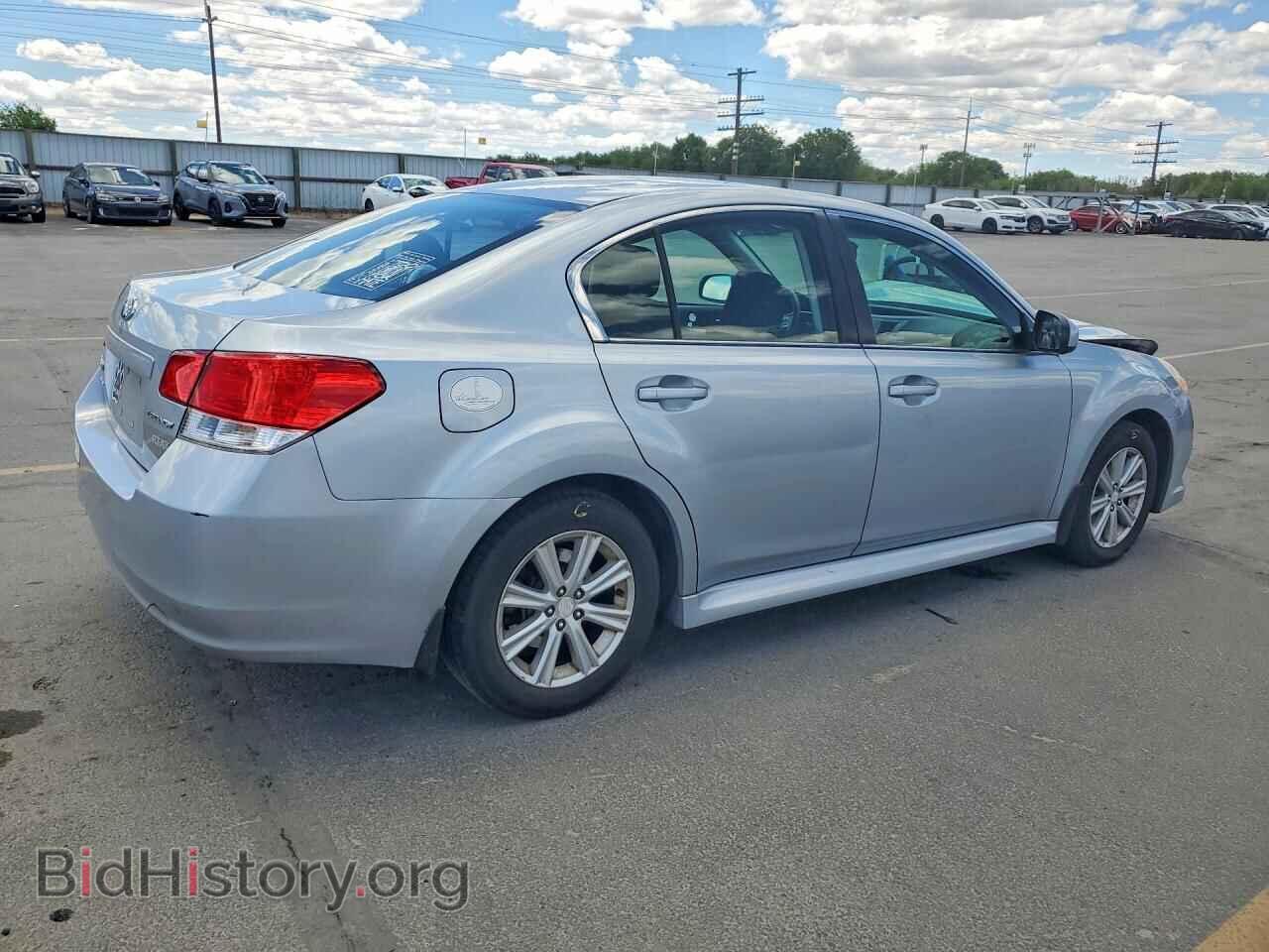2012 SUBARU LEGACY - VIN: 4S3BMBA69C3004711 - Фото 3