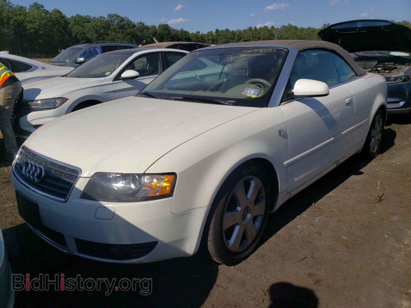 2006 AUDI A4 - VIN: WAUDT48H86K008075 - Фото 2