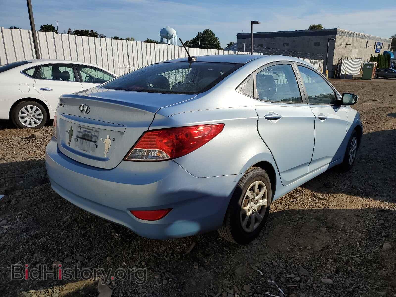 2012 HYUNDAI ACCENT - VIN: KMHCT4AEXCU244866 - Фото 4