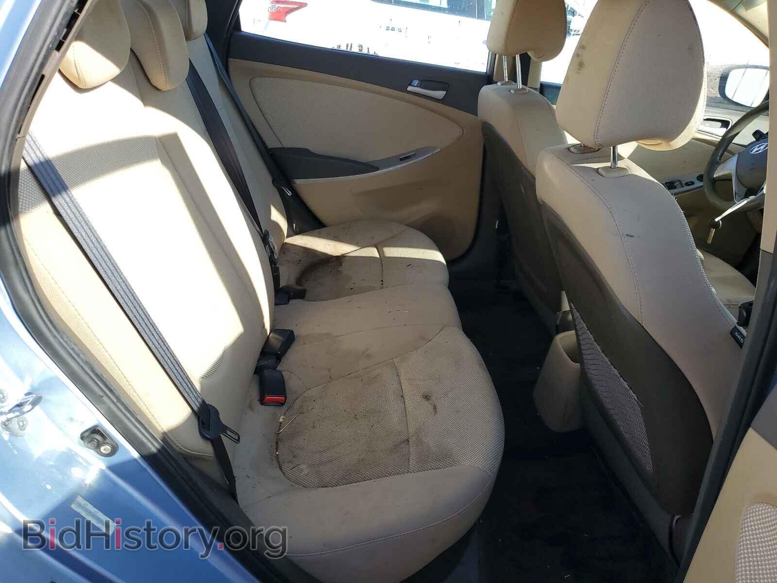 2012 HYUNDAI ACCENT - VIN: KMHCT4AEXCU244866 - Фото 6