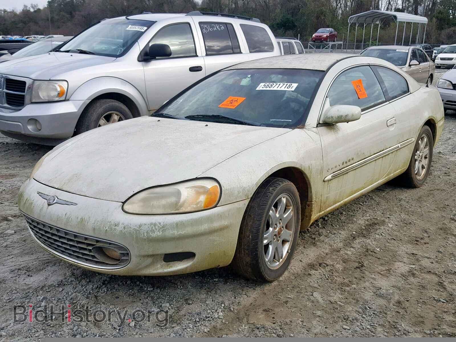 2001 CHRYSLER SEBRING - VIN: 4C3AG52H21E162607 - Фото 2