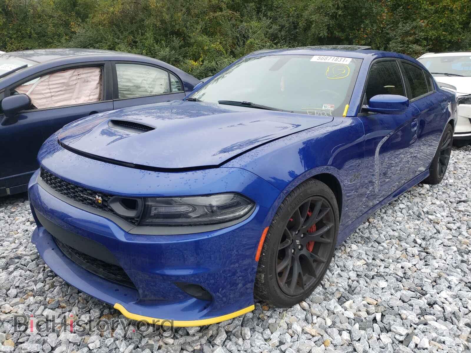 2019 DODGE CHARGER - VIN: 2C3CDXGJ2KH728401 - Фото 2