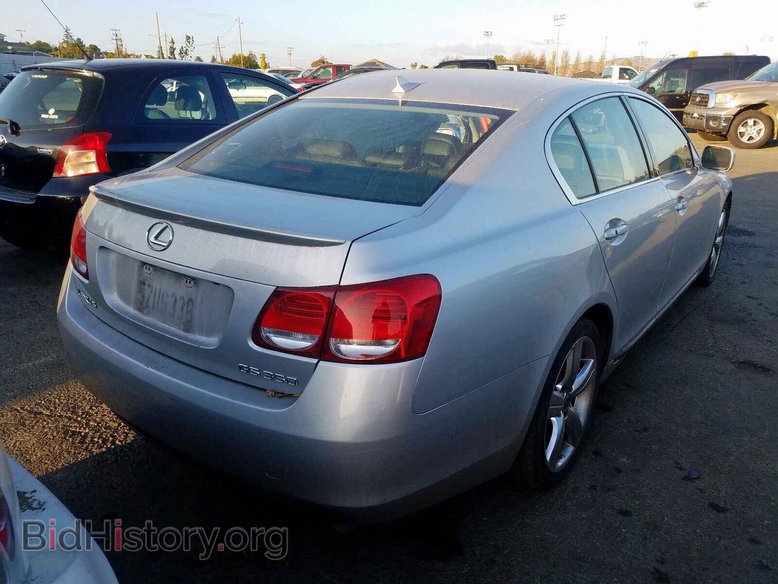2007 LEXUS GS350 - VIN: JTHBE96S670019023 - Фото 4