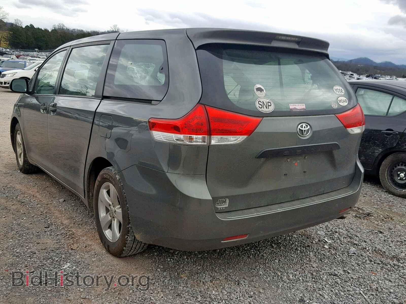 2014 TOYOTA SIENNA BAS - VIN: 5TDZK3DC0ES470606 - Фото 3