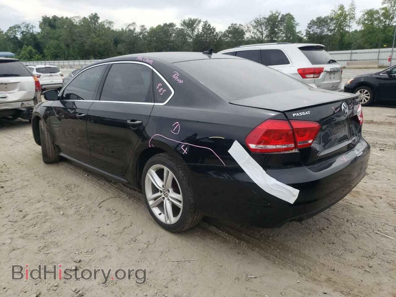 2014 VOLKSWAGEN PASSAT - VIN: 1VWBN7A3XEC104249 - Фото 2