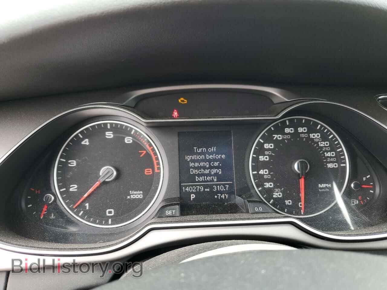 2013 AUDI A4 - VIN: WAUBFAFL2DN032081 - Фото 9