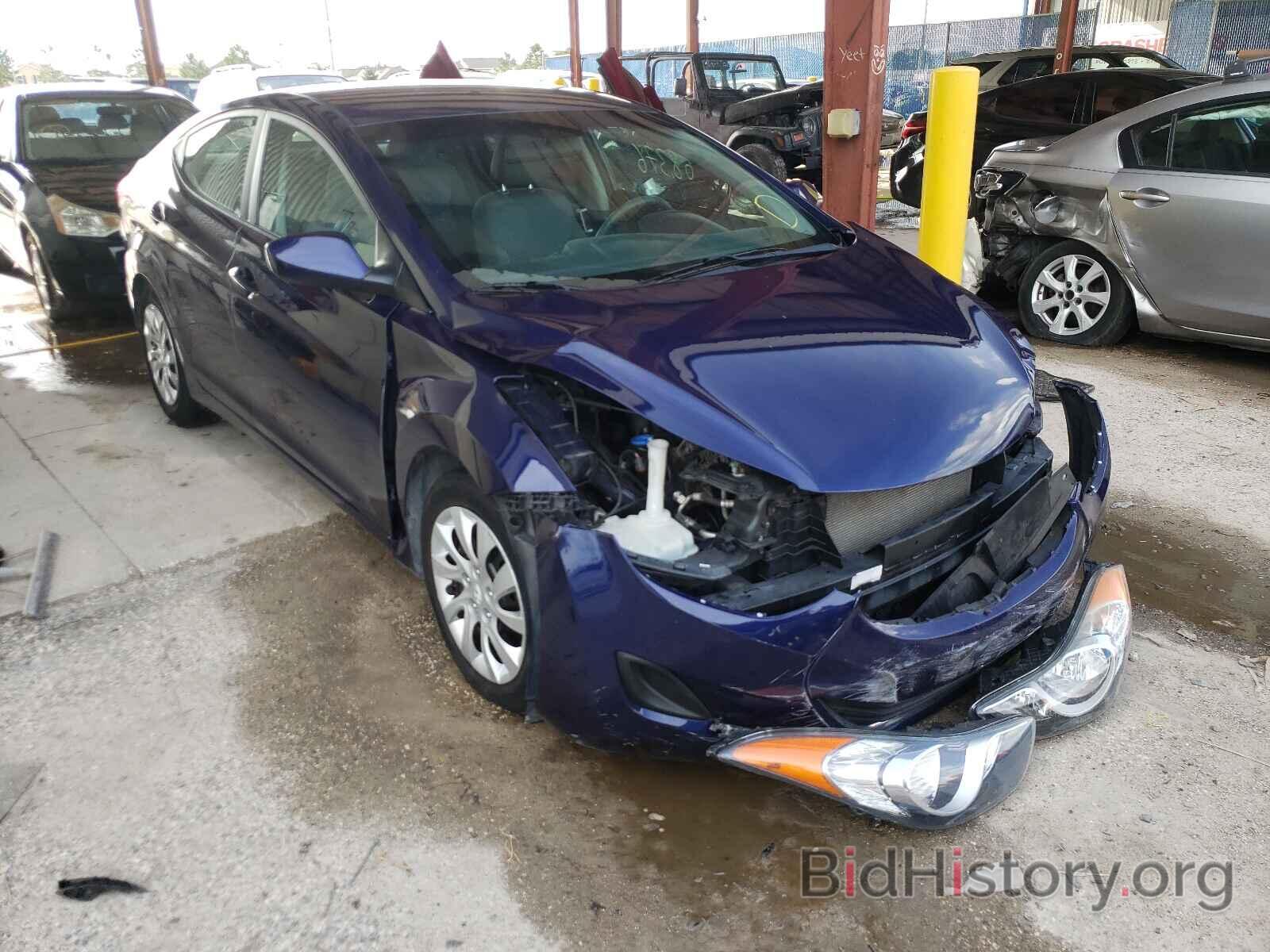 Photo 5NPDH4AE7DH180503 - HYUNDAI ELANTRA 2013