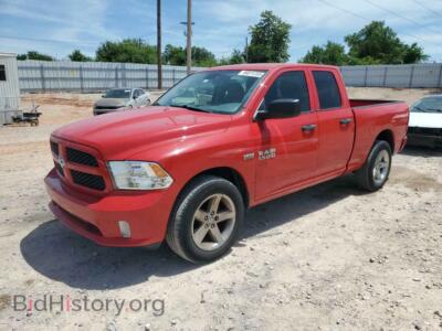 2013 RAM 1500 ST, red — VIN 1C6RR6FT9DS558285, Copart