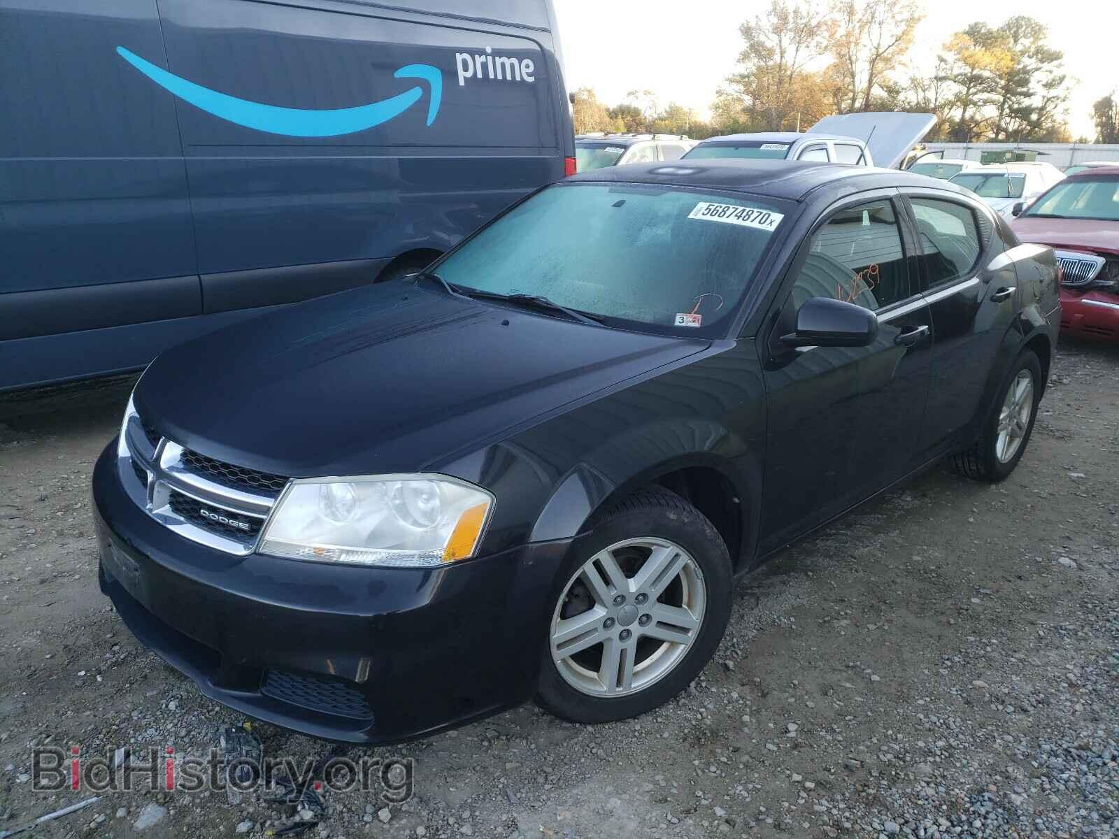 2011 DODGE AVENGER - VIN: 1B3BD1FB0BN524459 - Фото 2