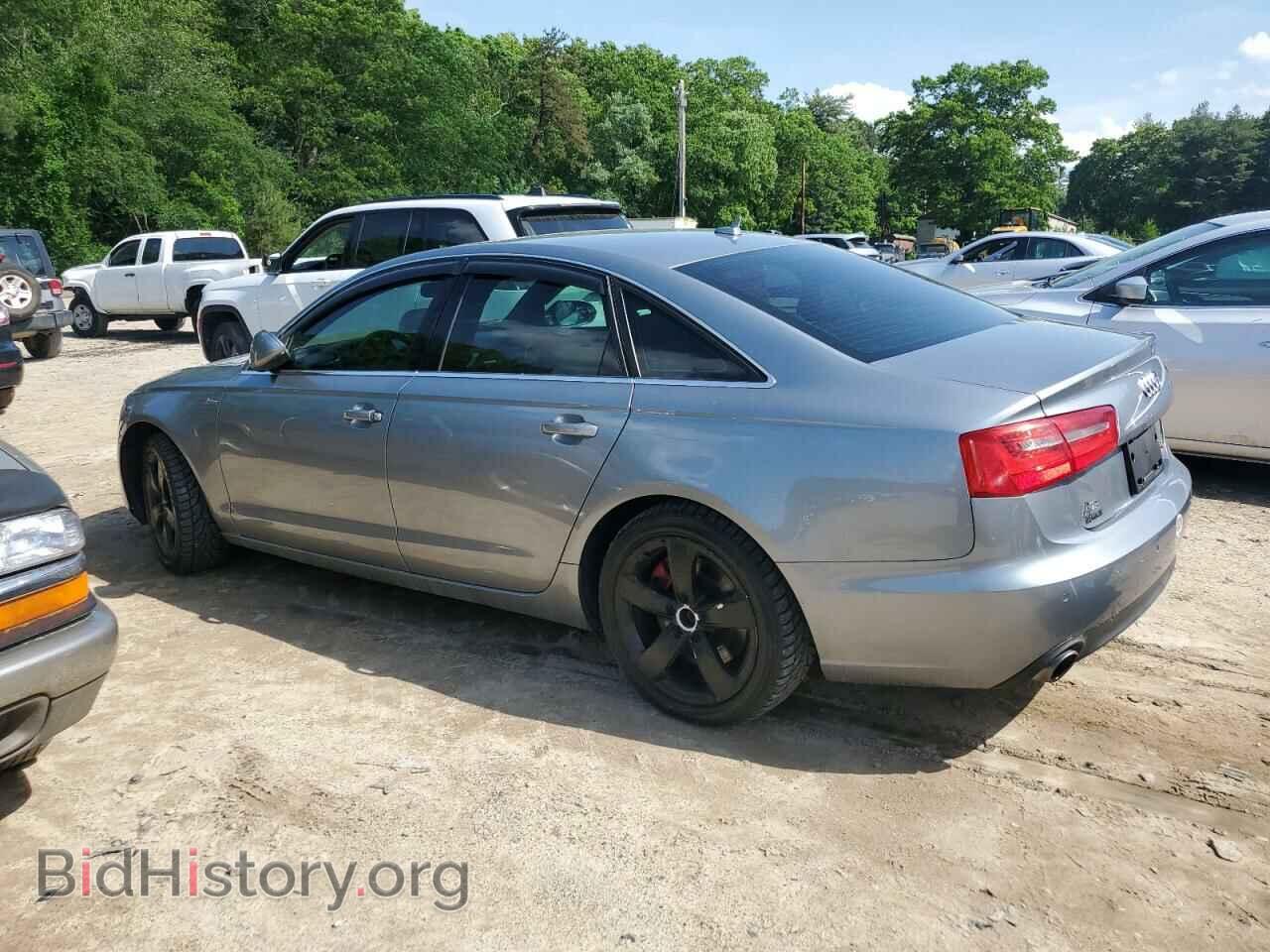 2012 AUDI A6 - VIN: WAUGGAFC0CN071639 - Фото 2