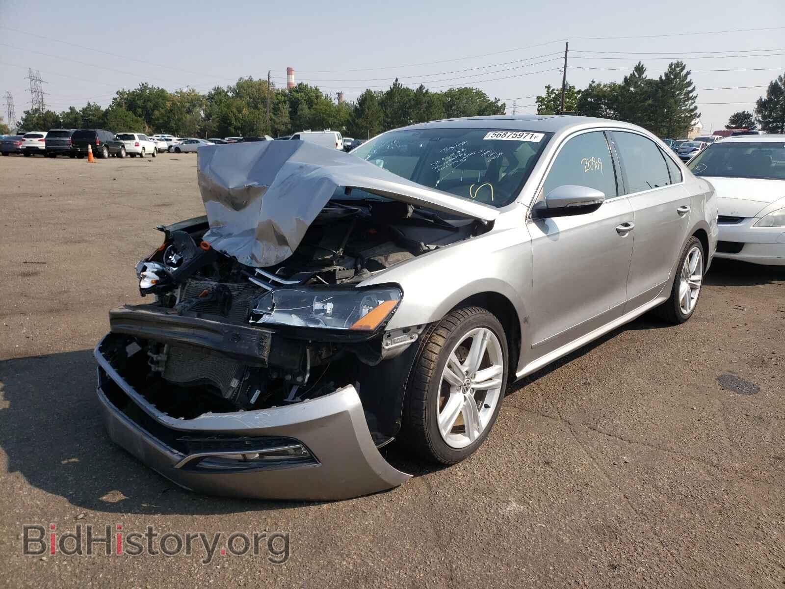 2012 VOLKSWAGEN PASSAT - VIN: 1VWCN7A37CC047607 - Фото 2