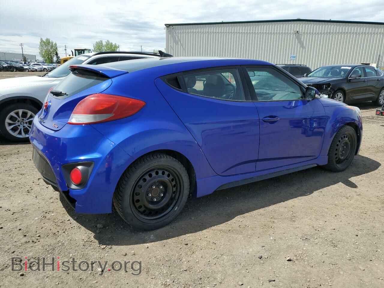 2014 HYUNDAI VELOSTER - VIN: KMHTC6AE2EU200617 - Фото 3
