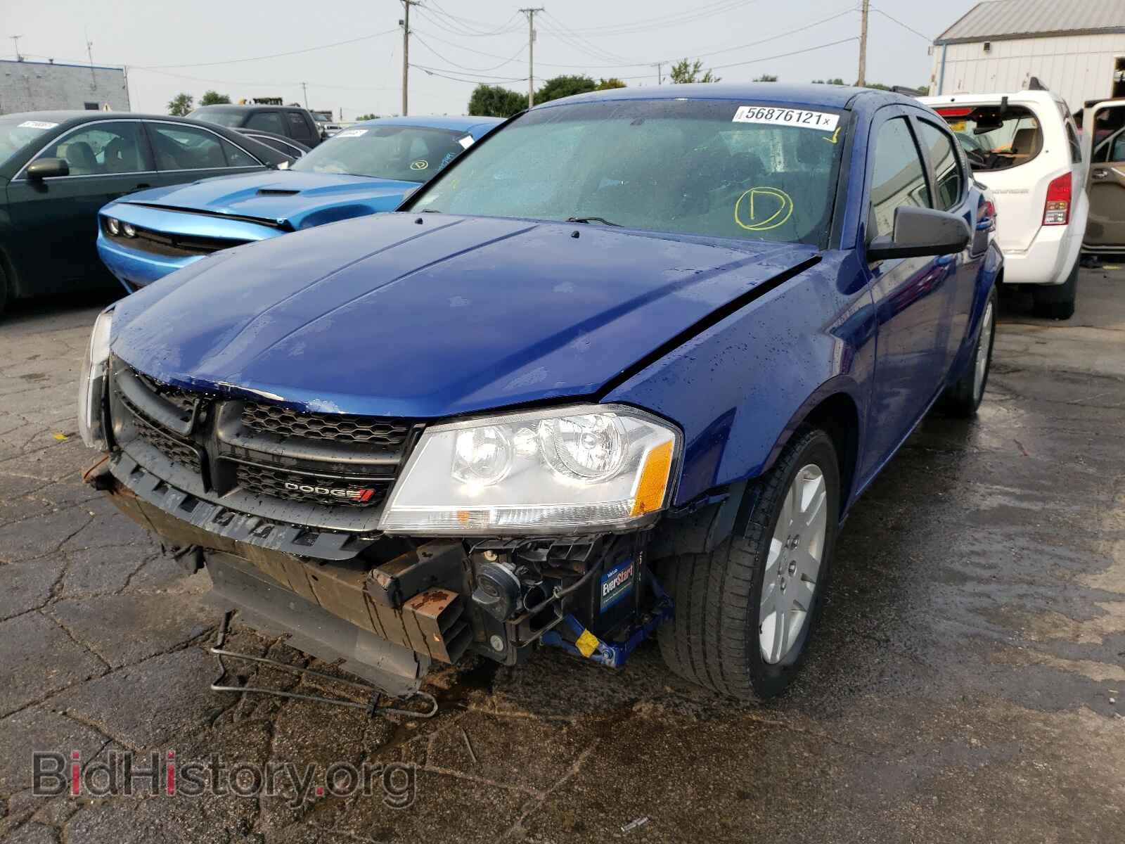 2013 DODGE AVENGER - VIN: 1C3CDZAB9DN628626 - Фото 2