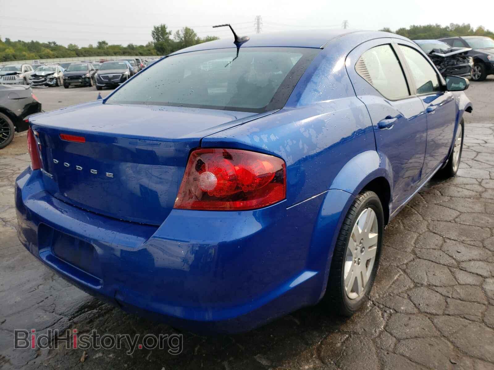 2013 DODGE AVENGER - VIN: 1C3CDZAB9DN628626 - Фото 4