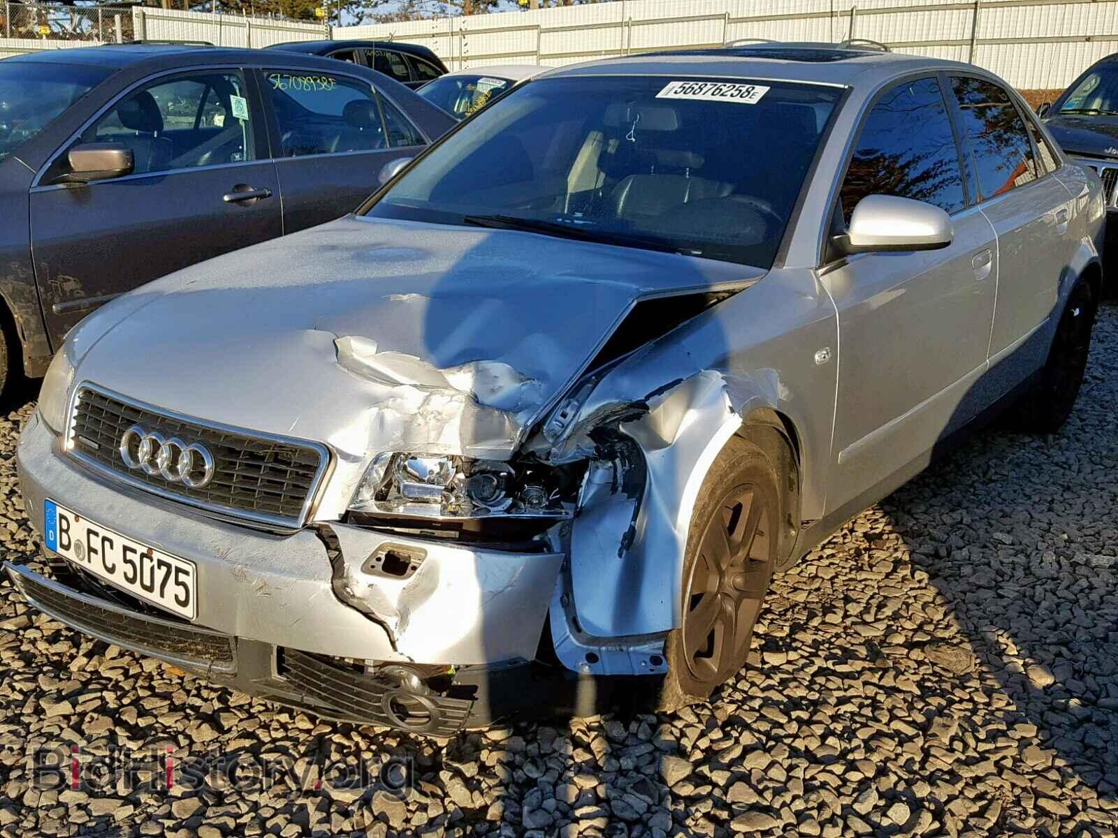 2002 AUDI A4 - VIN: WAULT68E02A135724 - Фото 2