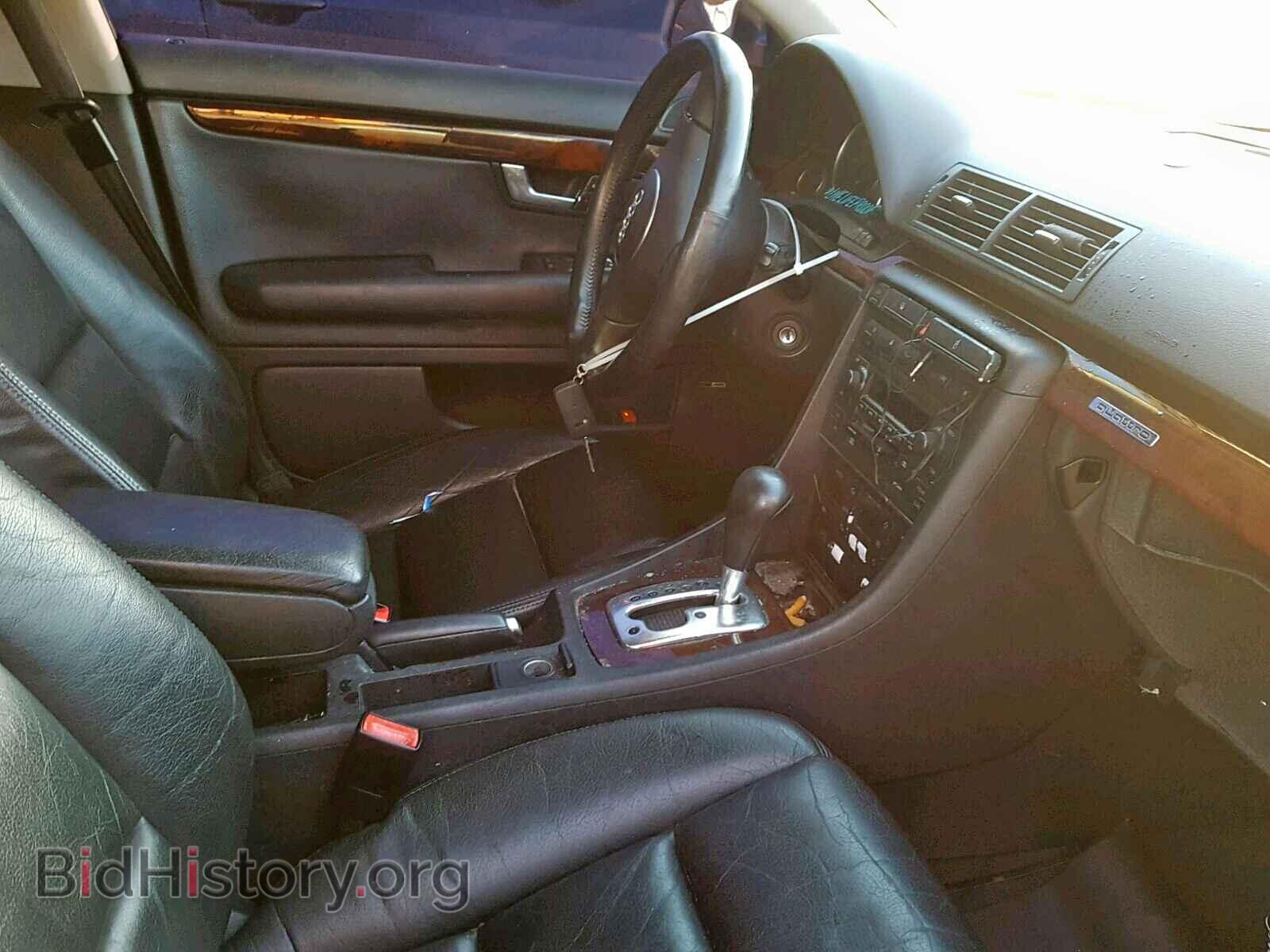 2002 AUDI A4 - VIN: WAULT68E02A135724 - Фото 5