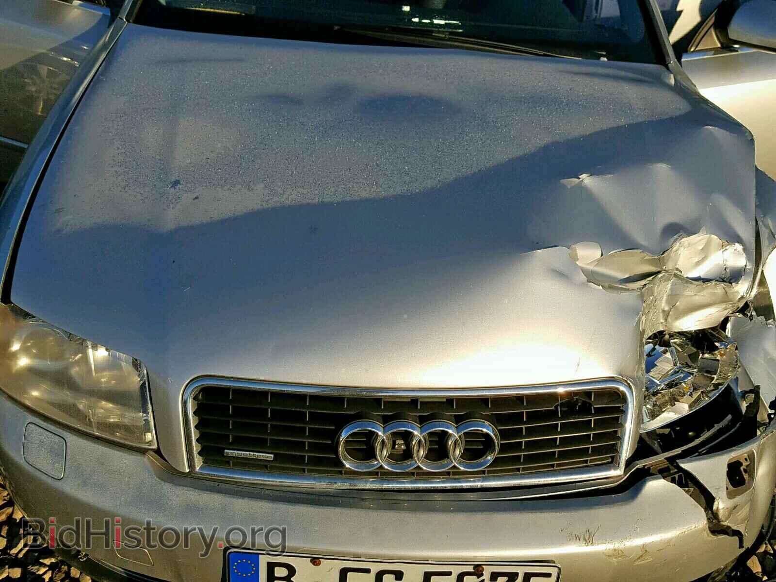 2002 AUDI A4 - VIN: WAULT68E02A135724 - Фото 7