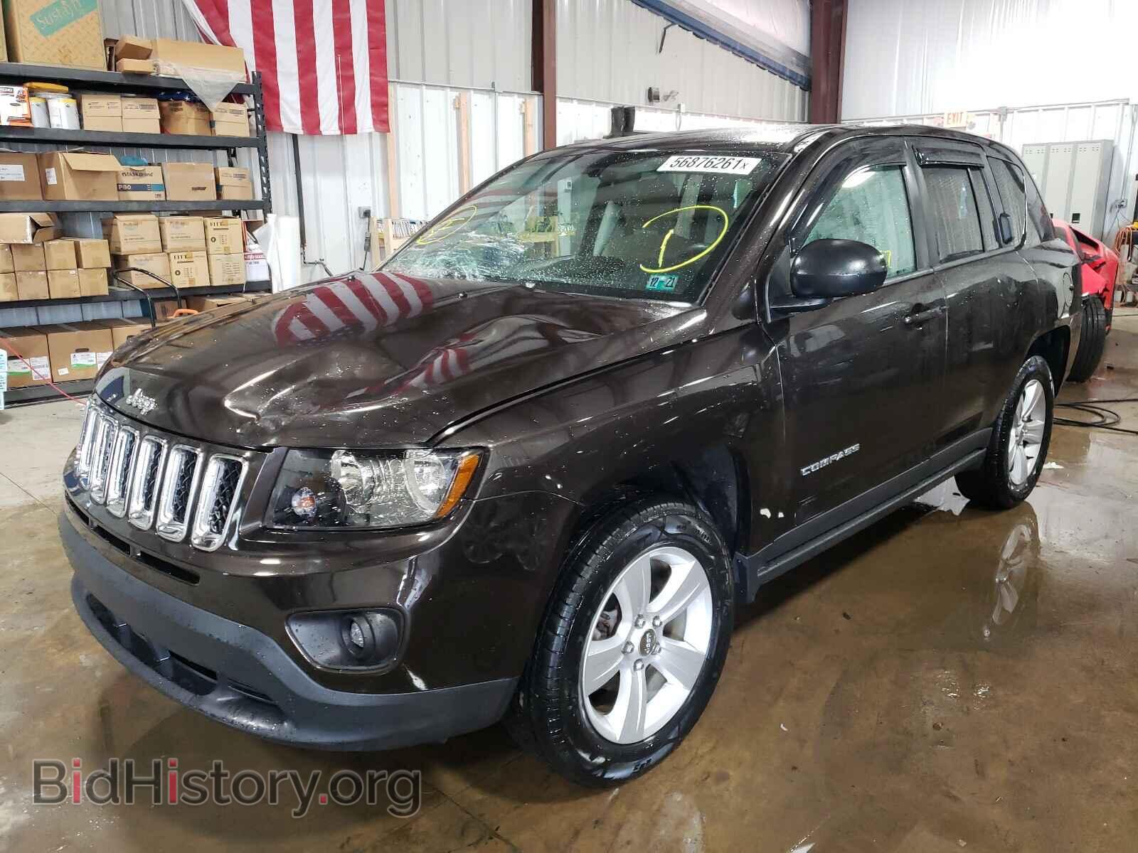 2014 JEEP COMPASS - VIN: 1C4NJDBB6ED684464 - Фото 2