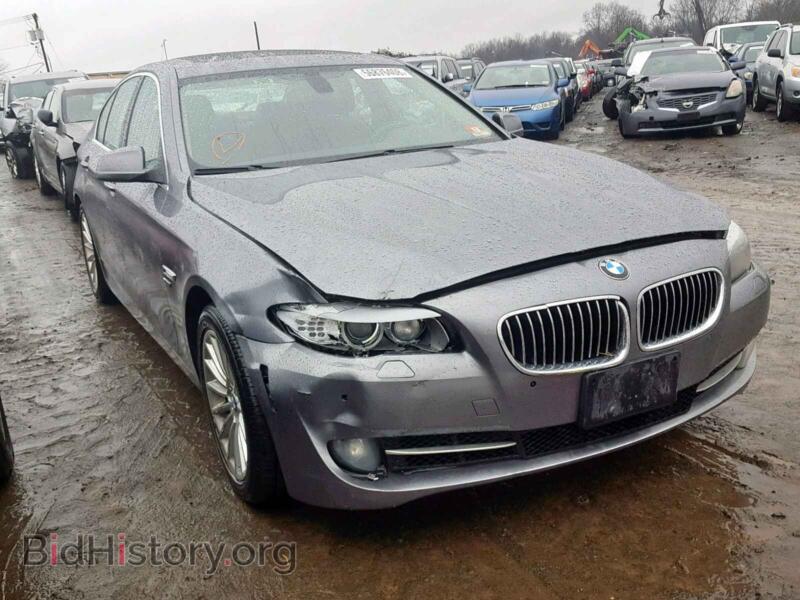 2011 BMW 535 XI (VIN WBAFU7C57BDU53944) — photo 1 of 10, Copart, damage: front end