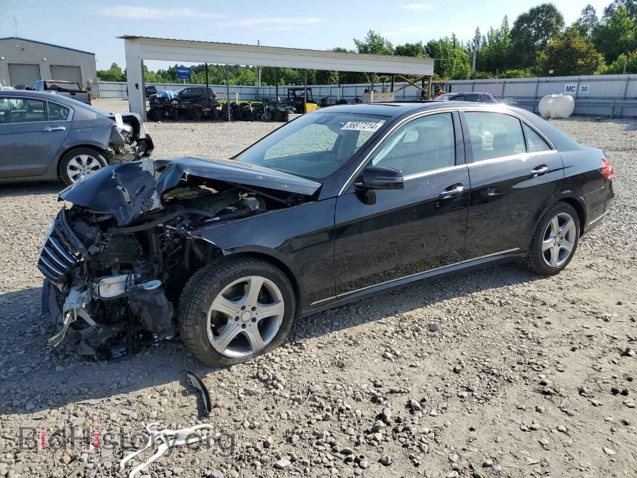 Photo WDDHF8JB1EA822295 - MERCEDES-BENZ E-CLASS 2014