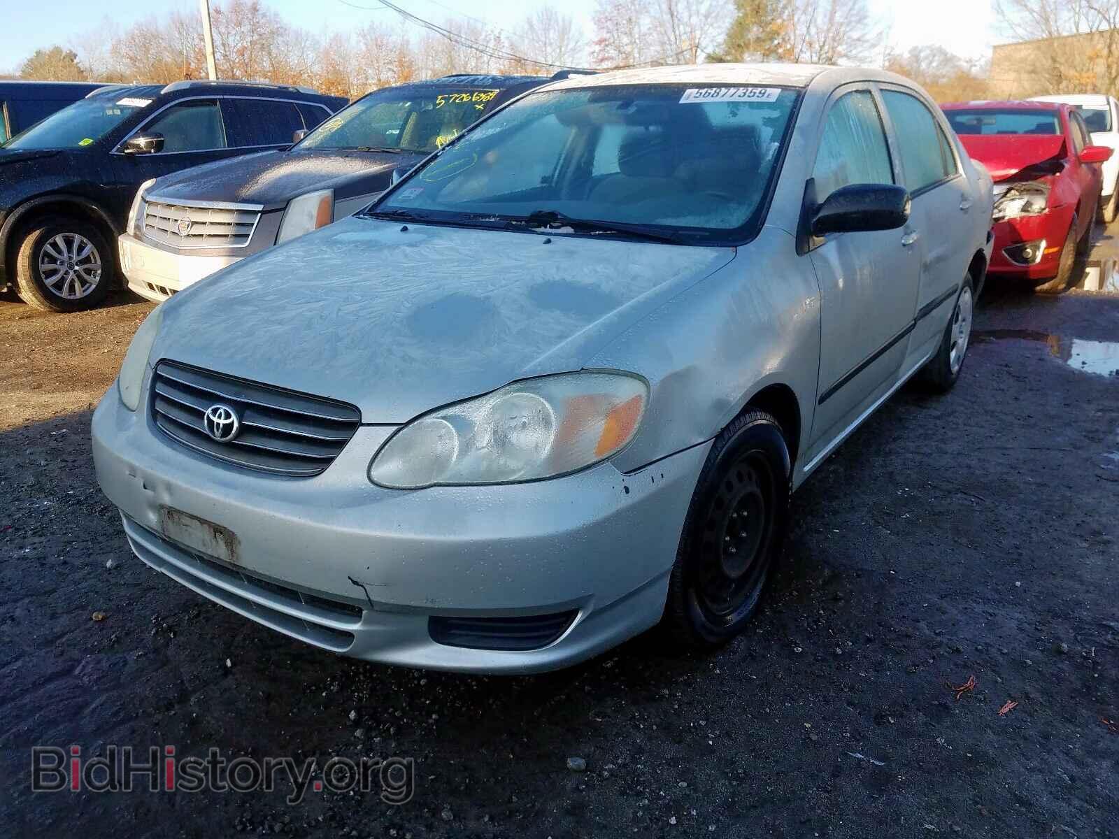 2003 TOYOTA COROLLA - VIN: 2T1BR32E03C105575 - Photo 2