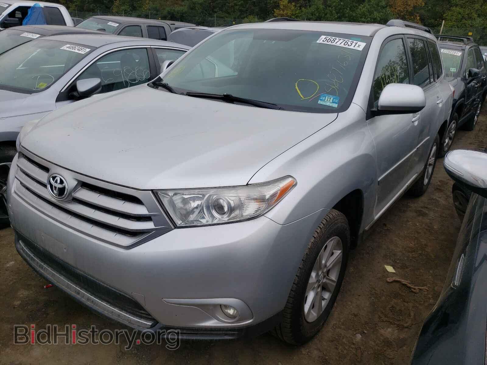 2011 TOYOTA HIGHLANDER - VIN: 5TDBK3EH4BS041430 - Фото 2