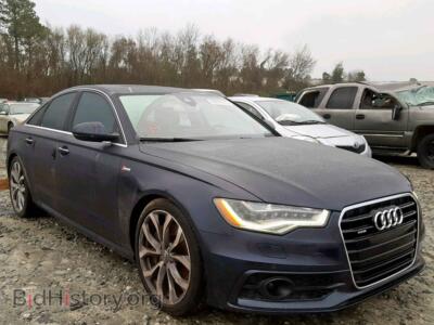 2013 Audi A6 A6 Prestig, blue — VIN WAUHGAFC6DN047111, Copart
