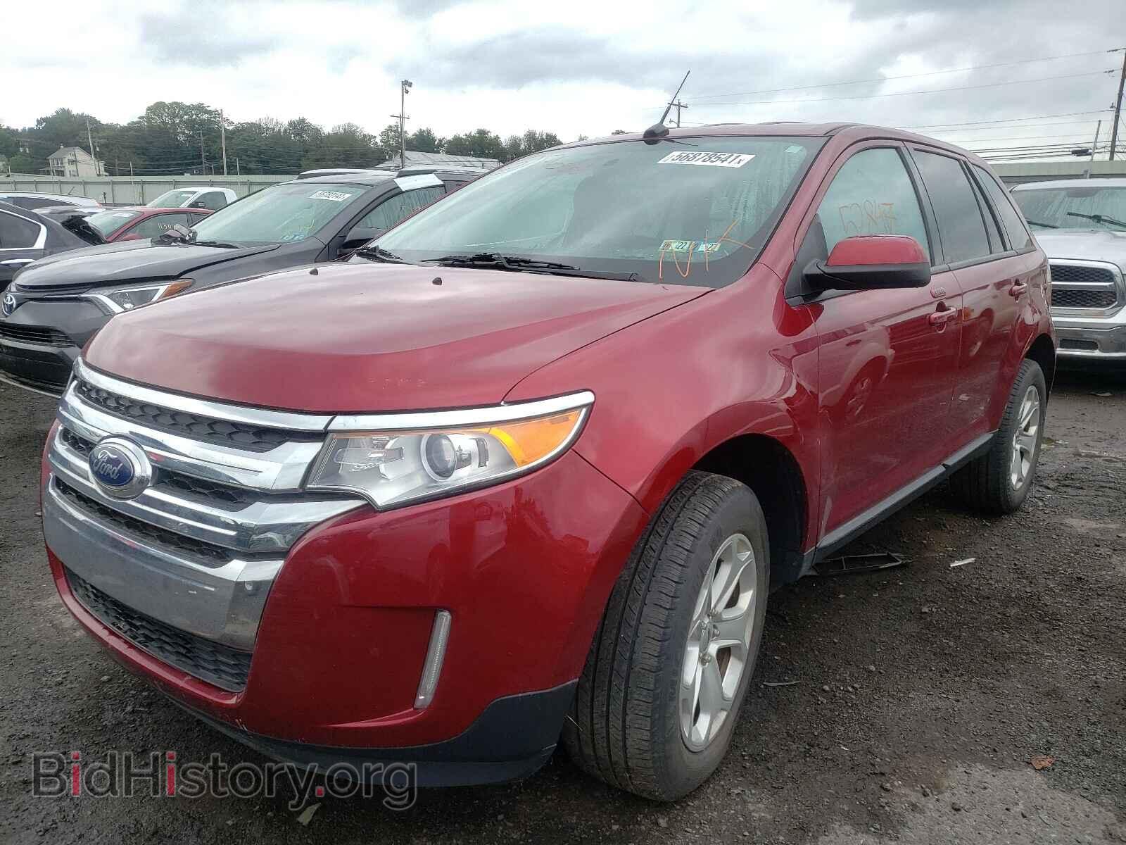 2013 FORD EDGE - VIN: 2FMDK4JCXDBE05875 - Фото 2