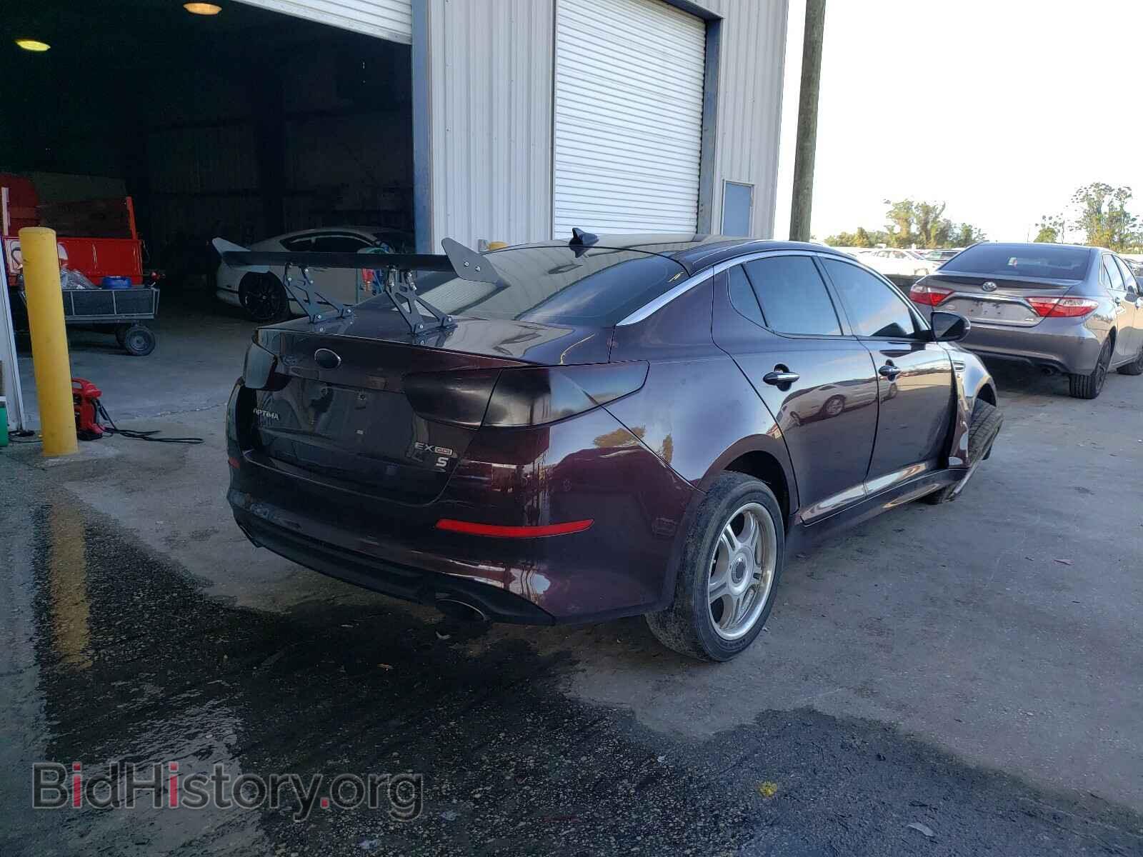 2015 KIA OPTIMA - VIN: 5XXGN4A71FG406637 - Photo 4