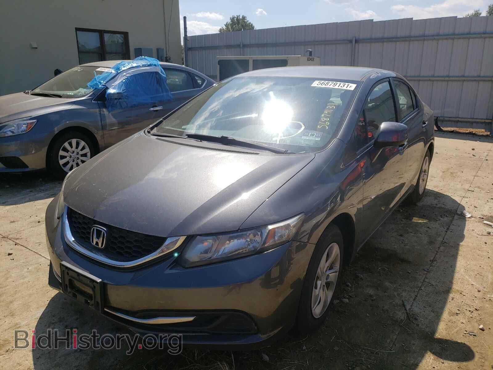 2013 HONDA CIVIC - VIN: 19XFB2F5XDE277447 - Фото 2